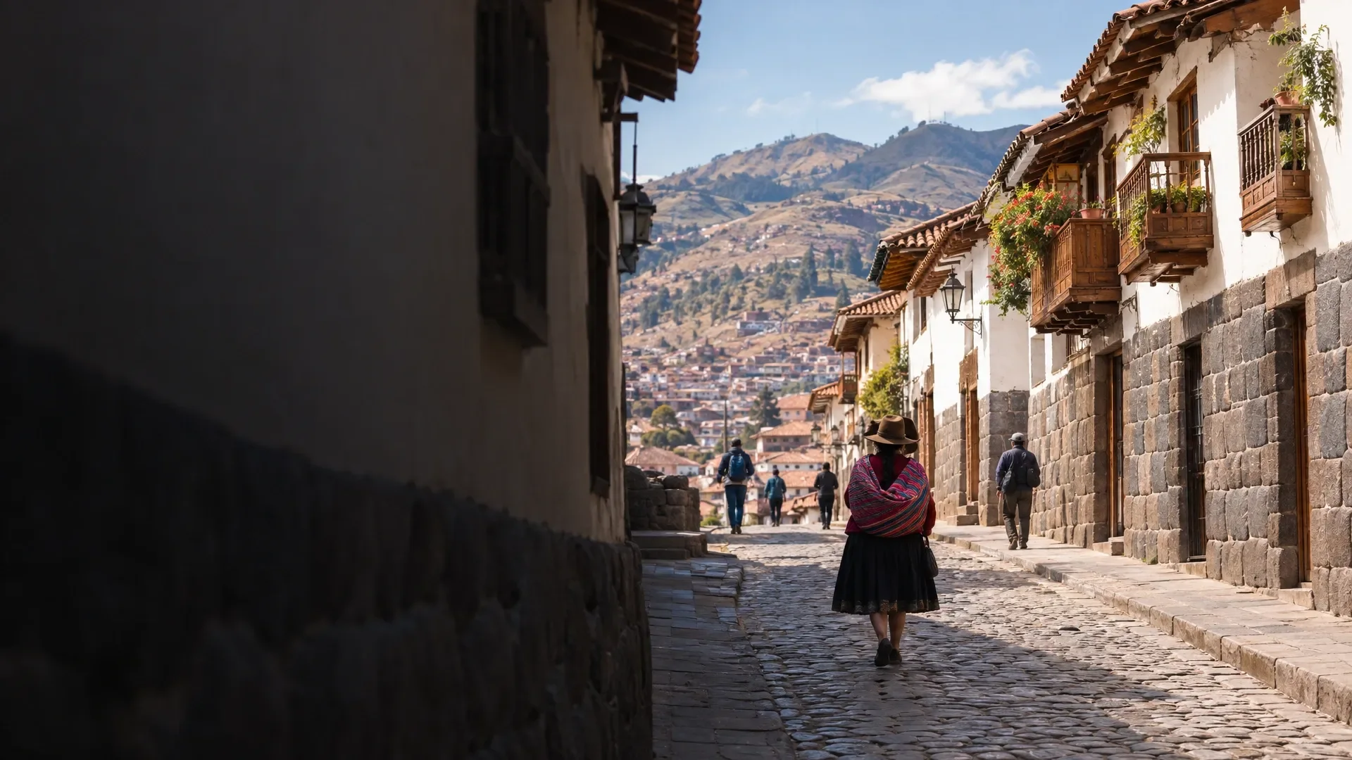 Escena generada con IA inspirada en Cusco