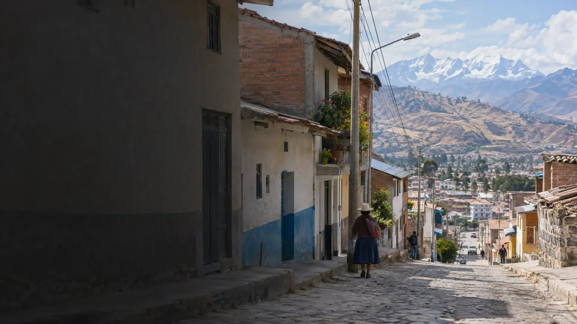 AI-generated scene inspired by Huaraz